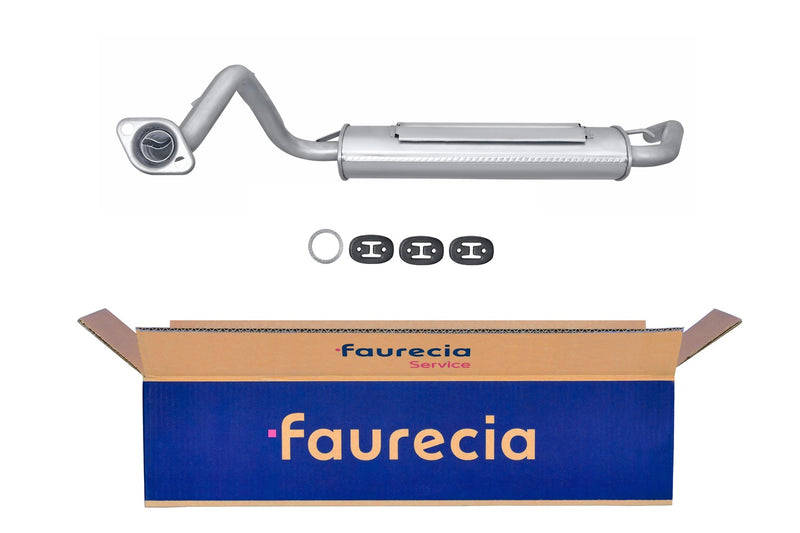 FAURECIA 8LD 366 030-961 Rear Muffler - Easy2Fit® Kit - fits OPEL VECTRA A