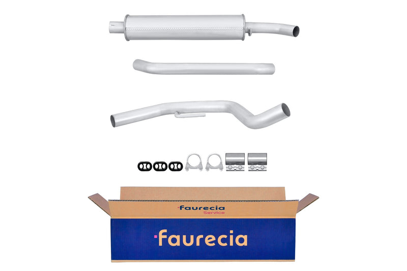 FAURECIA 8LB 366 021-521 Front Muffler - Easy2Fit® Kit - fits PEUGEOT 306