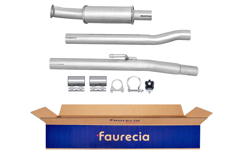 FAURECIA 8LB 366 022-861 Front Muffler - Easy2Fit® Kit - fits VW JETTA II