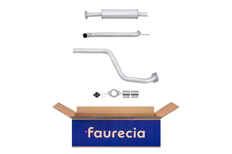 FAURECIA 8LB 366 021-951 Front Muffler - Easy2Fit® Kit - fits RENAULT EXPRESS