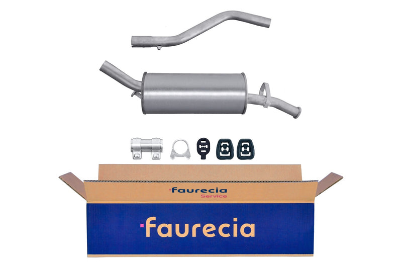 FAURECIA 8LD 366 028-971 Rear Muffler - Easy2Fit® Kit - fits FIAT PUNTO