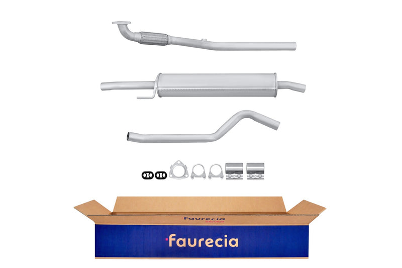 FAURECIA 8LC 366 025-461 Centre Muffler - Easy2Fit® Kit - fits RENAULT SUPER 5