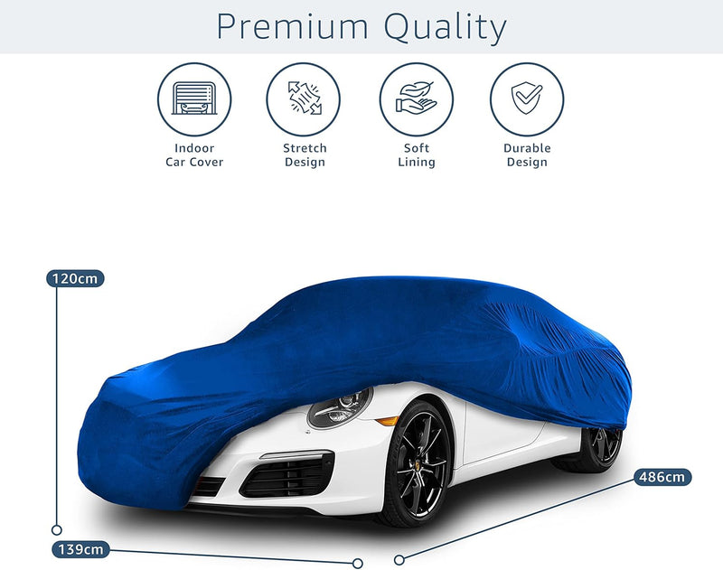 Indoor Car Cover L (Blue)