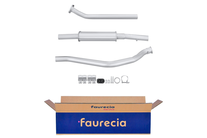 FAURECIA 8LB 366 021-851 Front Muffler - Easy2Fit® Kit - fits NISSAN ALMERA II