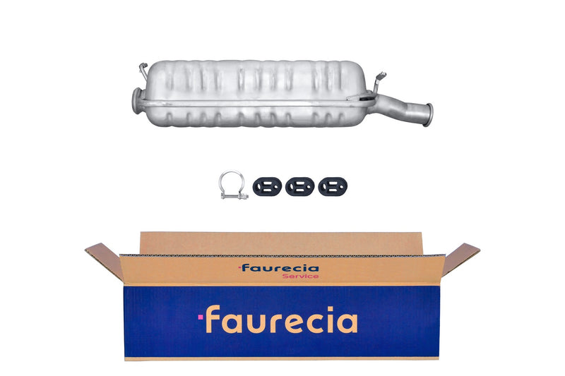 FAURECIA 8LD 366 031-331 Rear Muffler - Easy2Fit® Kit - fits VAUXHALL OMEGA (B)