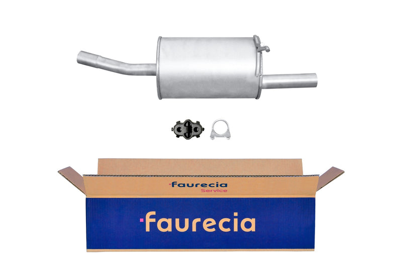 FAURECIA 8LD 366 030-651 Rear Muffler - Easy2Fit® Kit - fits OPEL VECTRA A