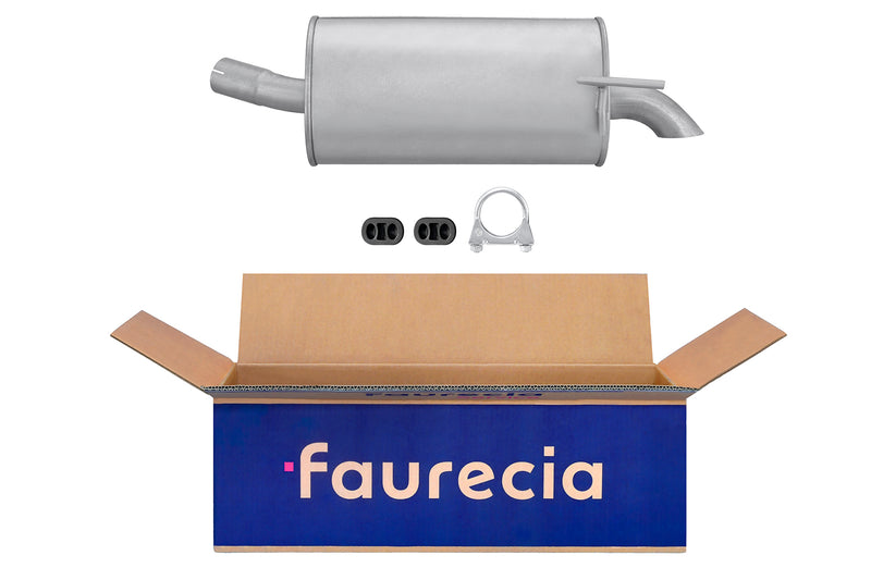 FAURECIA 8LD 366 032-971 Rear Muffler - Easy2Fit® Kit - fits PEUGEOT 206