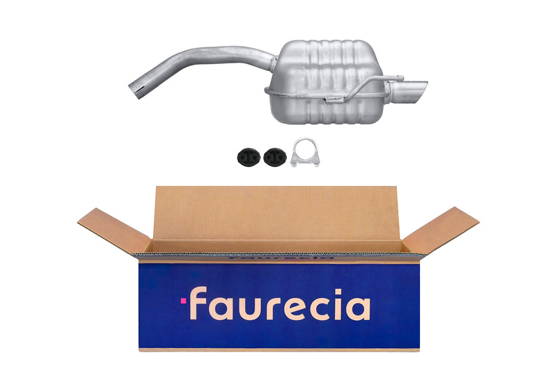 FAURECIA 8LD 366 027-601 Rear Muffler - Easy2Fit® Kit - fits PEUGEOT EXPERT