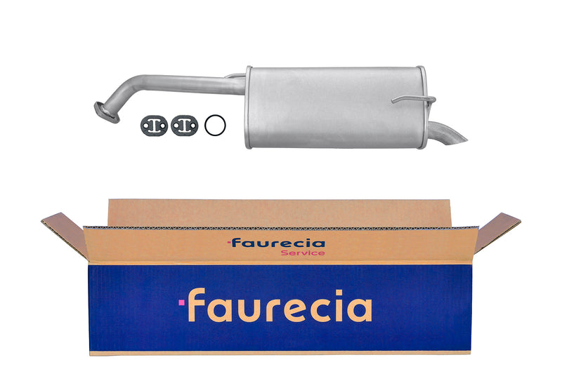 FAURECIA 8LC 366 023-421 Centre Muffler - Easy2Fit® Kit - fits FIAT DUCATO Bus