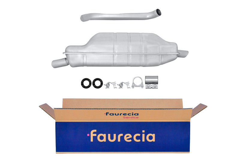 FAURECIA 8LD 366 027-951 Rear Muffler - Easy2Fit® Kit - fits PEUGEOT 807