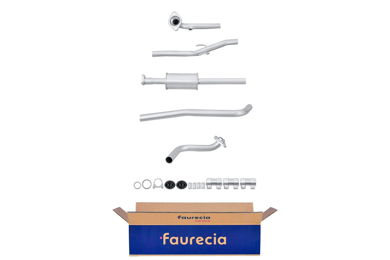 FAURECIA 8LC 366 023-111 Centre Muffler - Easy2Fit® Kit - fits ALFA ROMEO 156