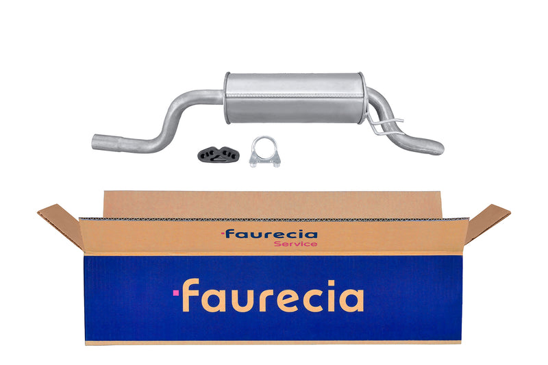 FAURECIA 8LD 366 029-351 Rear Muffler - Easy2Fit® Kit - fits FIAT 500