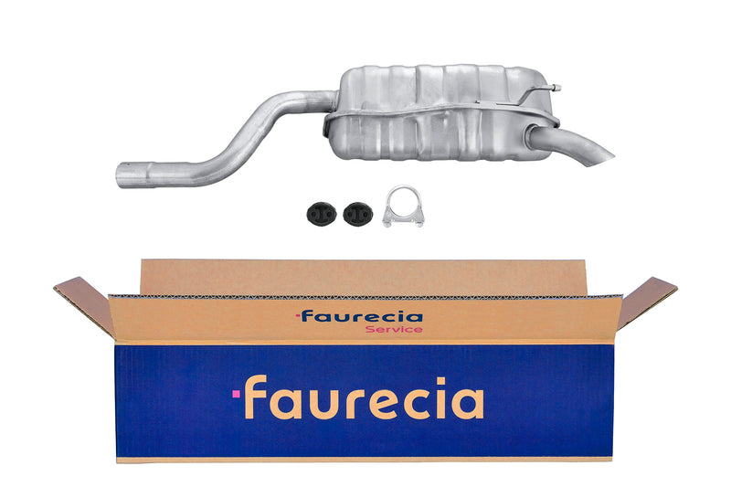 FAURECIA 8LC 366 024-341 Centre Muffler - Easy2Fit® Kit - fits VAUXHALL NOVA