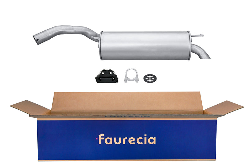 FAURECIA 8LD 366 029-401 Rear Muffler - Easy2Fit® Kit - fits FIAT IDEA