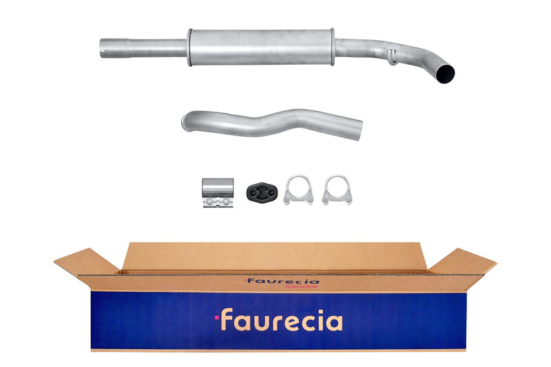 FAURECIA 8LB 366 022-851 Front Muffler - Easy2Fit® Kit - fits VW VENTO