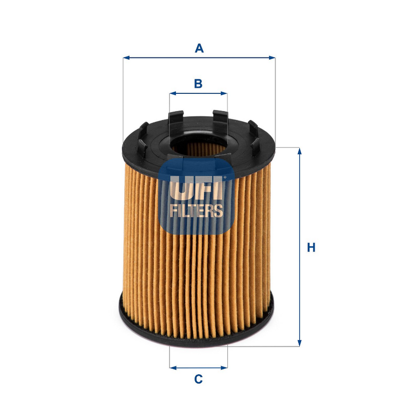 UFI Oil Filter - Ch9713Eco - 25.043.00