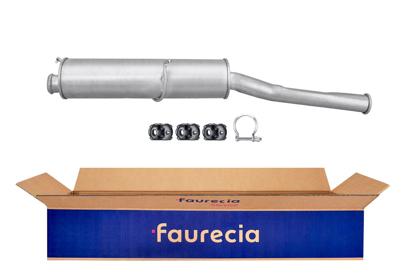 FAURECIA 8LD 366 027-781 Rear Muffler - Easy2Fit® Kit - fits LANCIA PHEDRA