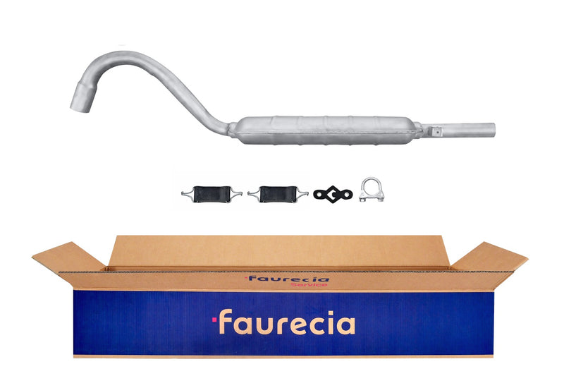 FAURECIA 8LD 366 029-791 Rear Muffler - Easy2Fit® Kit - fits FORD ESCORT V Turnier