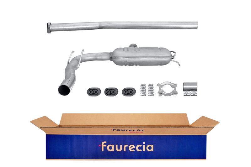 FAURECIA 8LB 366 022-461 Front Muffler - Easy2Fit® Kit - fits RENAULT LAGUNA I