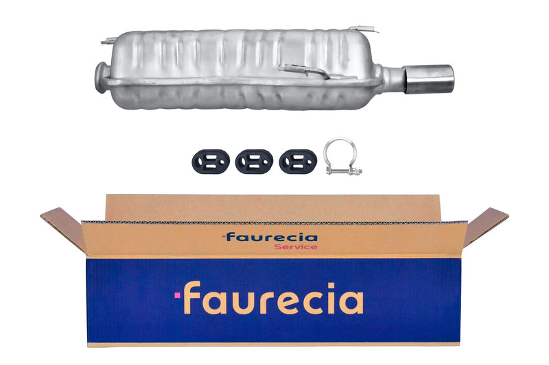 FAURECIA 8LD 366 032-611 Rear Muffler - Easy2Fit® Kit - fits PEUGEOT 406 Coupe