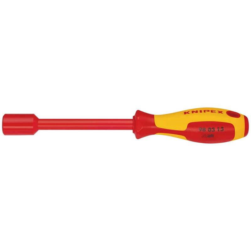 Draper KNIPEX 98 03 13 VDE Insulated Nut Driver, 13.0 x 125mm