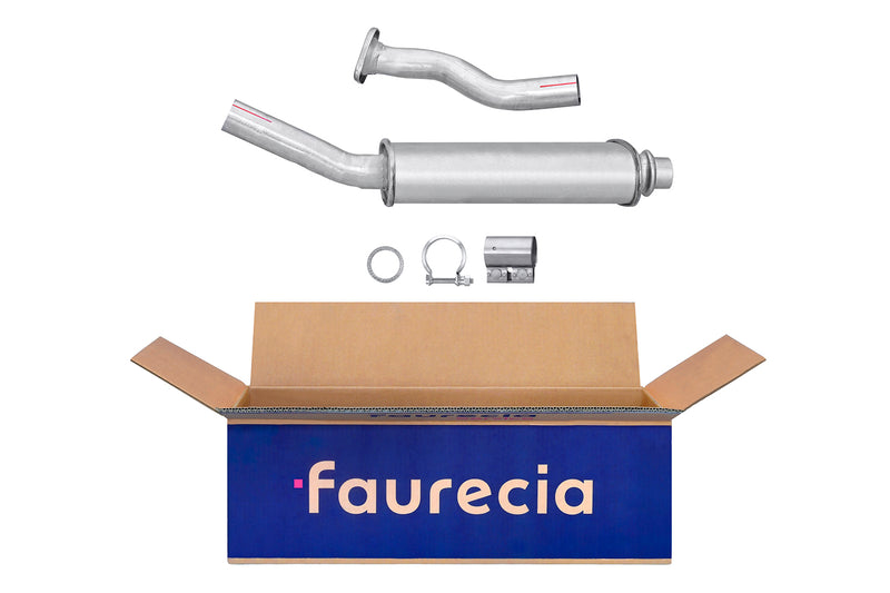 FAURECIA 8LB 366 021-021 Front Muffler - Easy2Fit® Kit - fits HONDA CIVIC VI