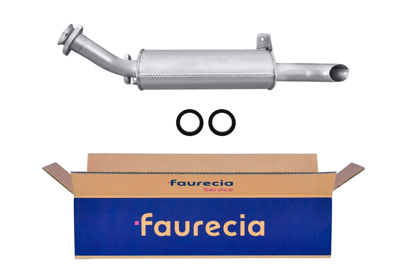 FAURECIA 8LD 366 032-161 Rear Muffler - Easy2Fit® Kit - fits PEUGEOT 406 Break