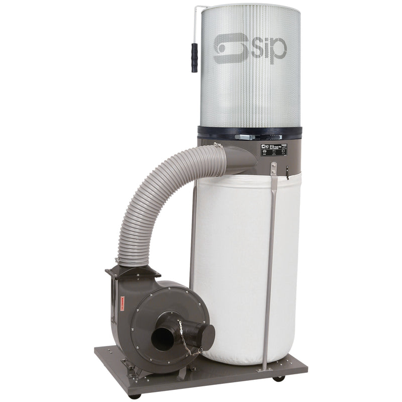 SIP 2HP Single Bag Dust Collector Package