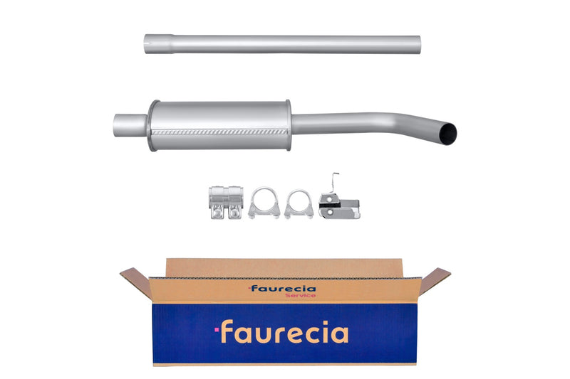 FAURECIA 8LC 366 024-081 Centre Muffler - Easy2Fit® Kit - fits FORD FOCUS I Turnier