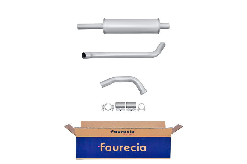 FAURECIA 8LC 366 023-881 Centre Muffler - Easy2Fit® Kit - fits FIAT BRAVO II