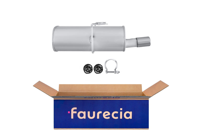 FAURECIA 8LD 366 032-661 Rear Muffler - Easy2Fit® Kit - fits PEUGEOT 1007