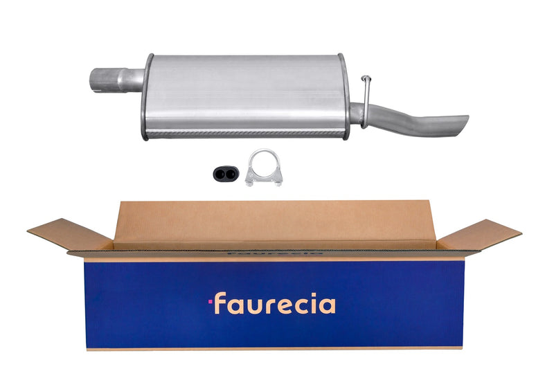 FAURECIA 8LD 366 032-401 Rear Muffler - Easy2Fit® Kit - fits PEUGEOT 206 SW