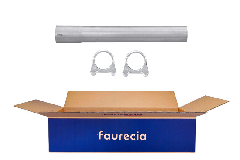 FAURECIA 8LC 366 025-871 Centre Muffler - Easy2Fit® Kit - fits RENAULT MODUS / GRAND MODUS