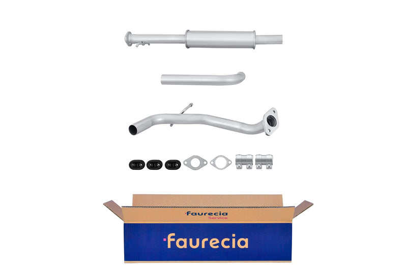 FAURECIA 8LB 366 021-451 Front Muffler - Easy2Fit® Kit - fits PEUGEOT 206