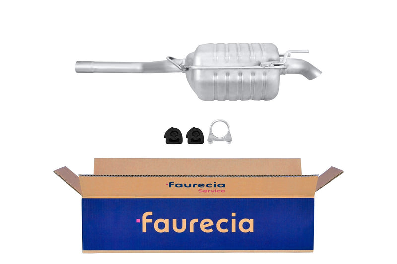 FAURECIA 8LD 366 033-581 Rear Muffler - Easy2Fit® Kit - fits NISSAN PRIMERA