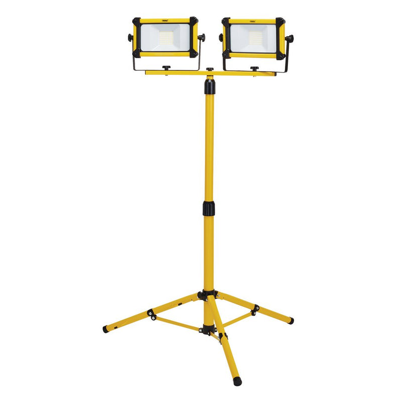 Draper 2X10W 2200Lm Tripod Sitelight - 3195