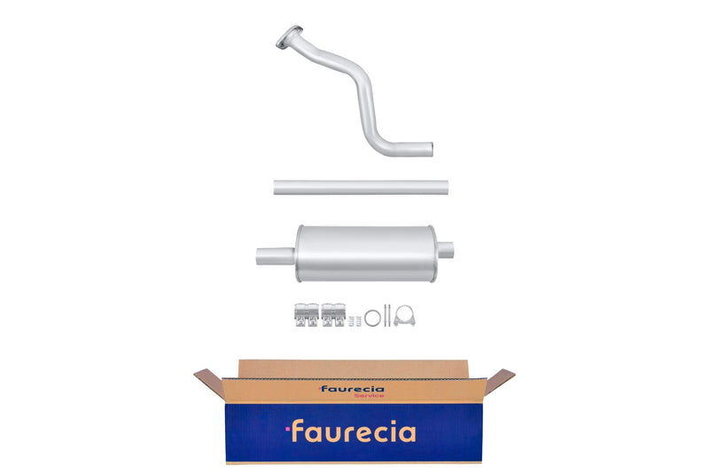 FAURECIA 8LC 366 023-281 Centre Muffler - Easy2Fit® Kit - fits CITROËN ZX