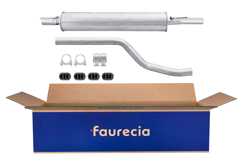 FAURECIA 8LB 366 022-091 Front Muffler - Easy2Fit® Kit - fits DACIA LOGAN