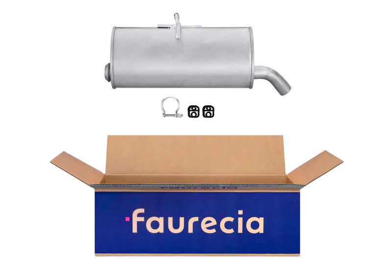 FAURECIA 8LD 366 028-021 Rear Muffler - Easy2Fit® Kit - fits PEUGEOT 508 SW I