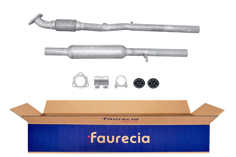 FAURECIA 8LC 366 024-741 Centre Muffler - Easy2Fit® Kit - fits VAUXHALL CORSA II (C)