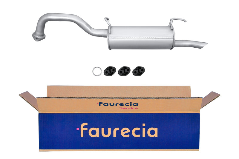 FAURECIA 8LD 366 034-091 Rear Muffler - Easy2Fit® Kit - fits RENAULT 25