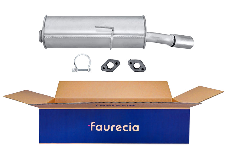 FAURECIA 8LD 366 027-761 Rear Muffler - Easy2Fit® Kit - fits TOYOTA AYGO