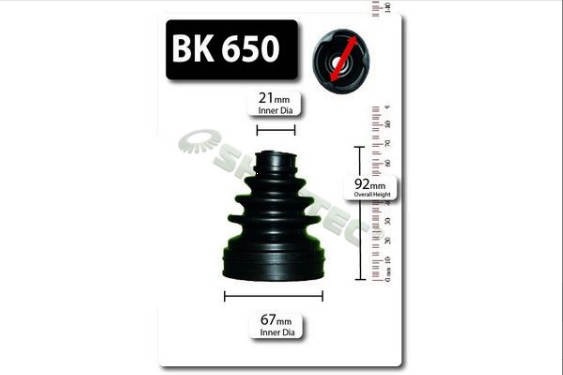 Shaftec CV Boot Kit - BK650