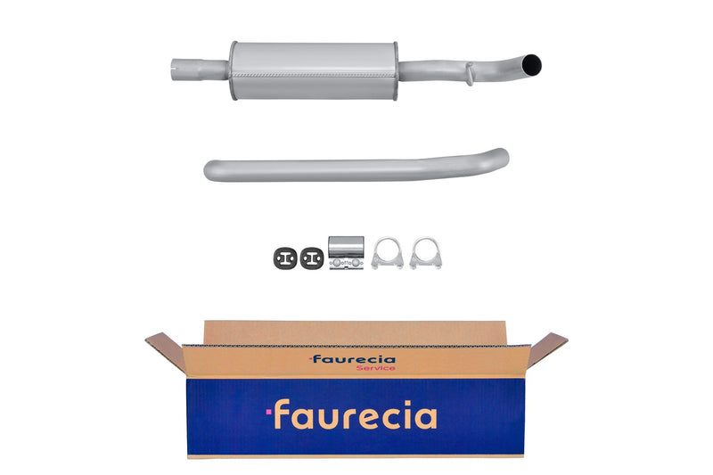 FAURECIA 8LD 366 026-481 Rear Muffler - Easy2Fit® Kit - fits ALFA ROMEO 156