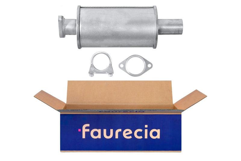 FAURECIA 8LB 366 022-881 Front Muffler - Easy2Fit® Kit - fits VW LT 28-46 II