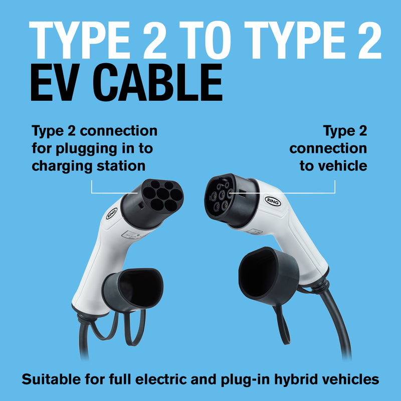 Ring Ev Charge Cable Type2-Type2 32A 5M - RCC23205