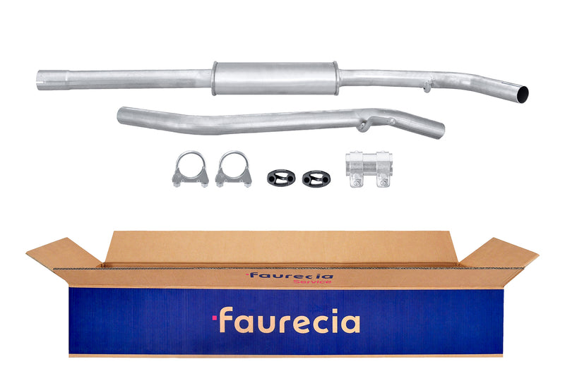 FAURECIA 8LB 366 022-941 Front Muffler - Easy2Fit® Kit - fits VW TRANSPORTER T4