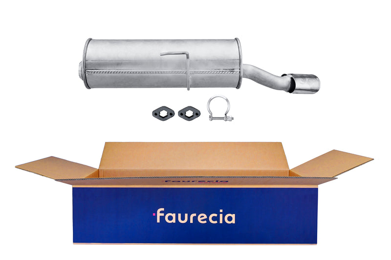 FAURECIA 8LD 366 027-511 Rear Muffler - Easy2Fit® Kit - fits CITROËN XSARA PICASSO