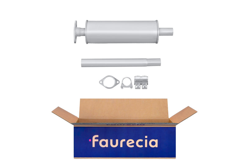 FAURECIA 8LB 366 021-111 Front Muffler - Easy2Fit® Kit - fits OPEL VECTRA C