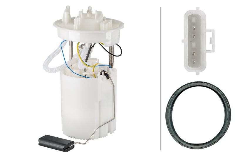HELLA 8TF 358 146-251 Fuel Feed Unit - Electric - 4-pin connector